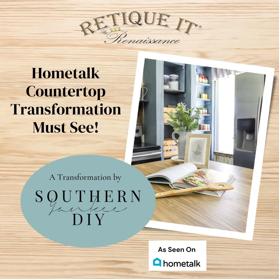 Transform Laminate with Beyond Faux Wood Countertop Paint