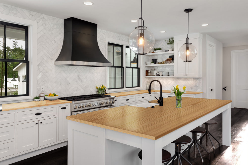 Countertop Kit - Kitchen Island - Pickled Oak