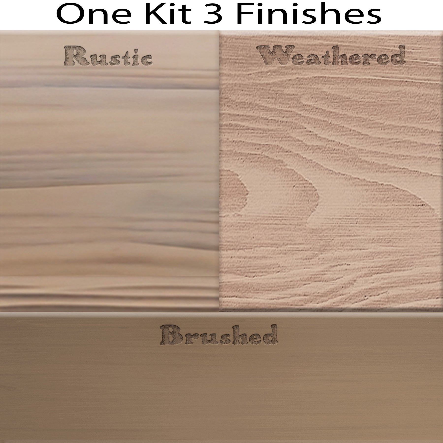 Wood'n Cabinet Kit (12 Door / Grained) - French Oak