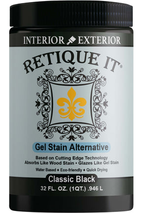 Gel Stain - Classic Black - Retique It®