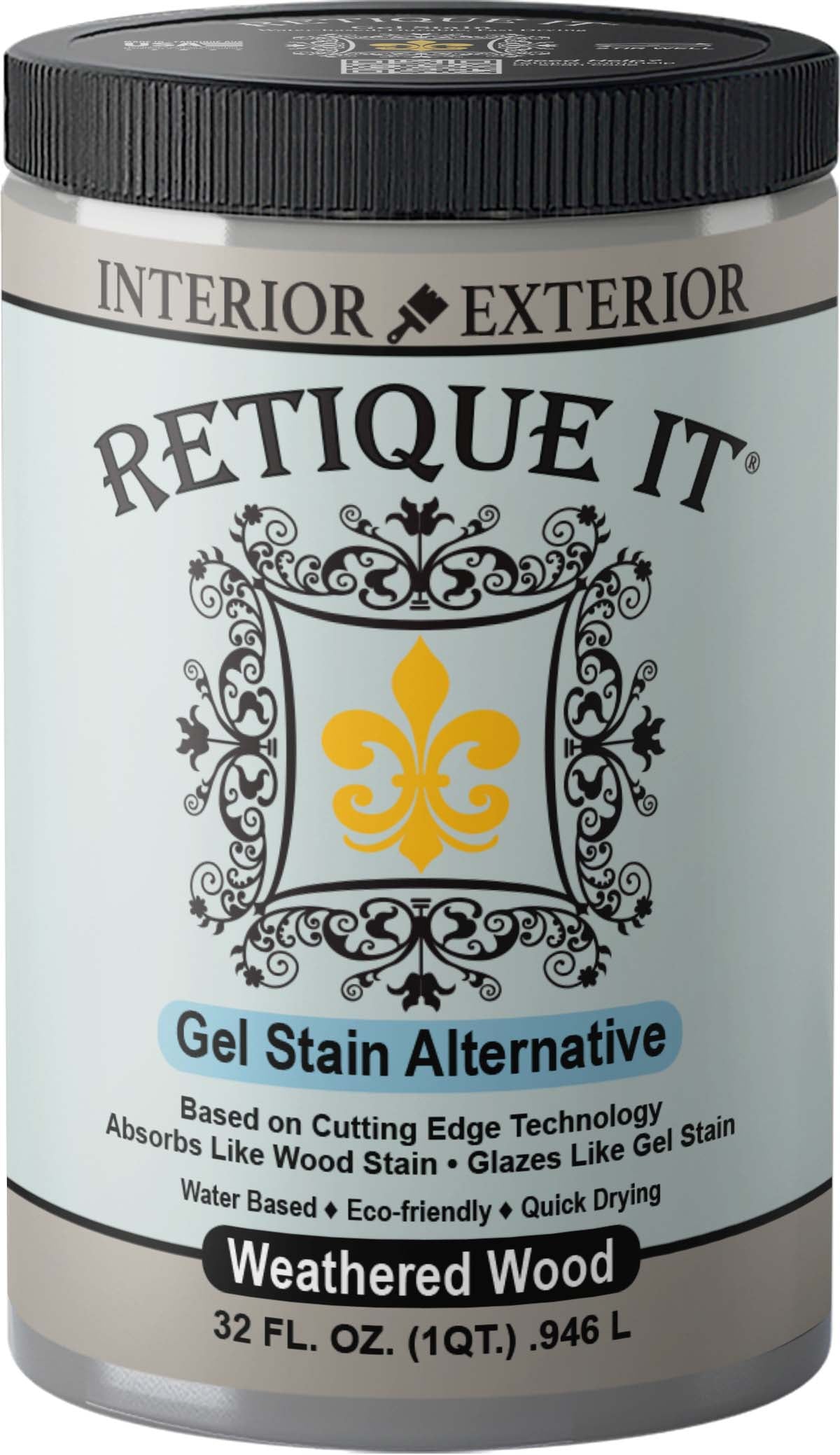 Gel Stain - Weathered Wood - Retique It®