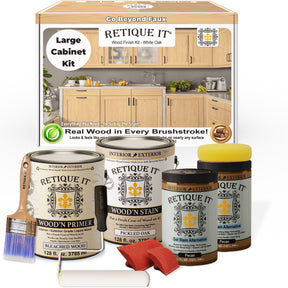 Wood'n Cabinet Kit (48 Door / Grained) - White Oak