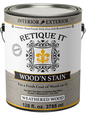 Wood'n Stain - Weathered Wood - Retique It®