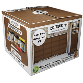 Wood'n Door Kit (Front & Garage Door) - Dark Oak