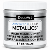 DecoArt Americana Decor Metallics Sterling Silver paint in a bottle
