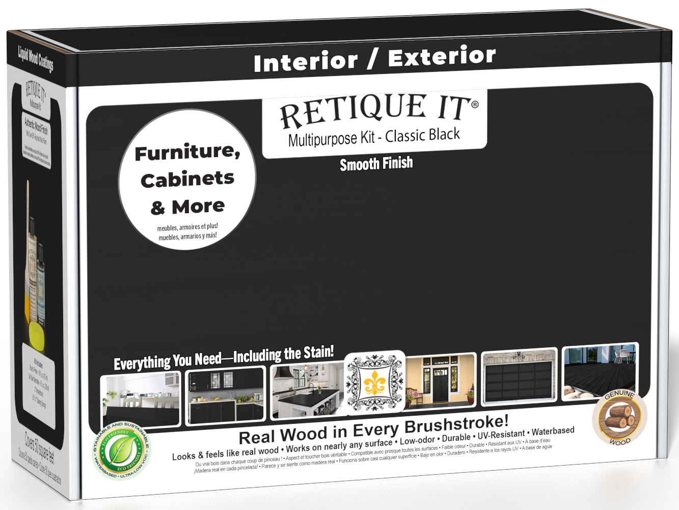 Multi-purpose Smooth Finish Kit - Classic Black