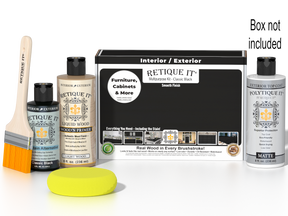 Multi-purpose Smooth Finish Kit - Classic Black - Exterior Top Coat