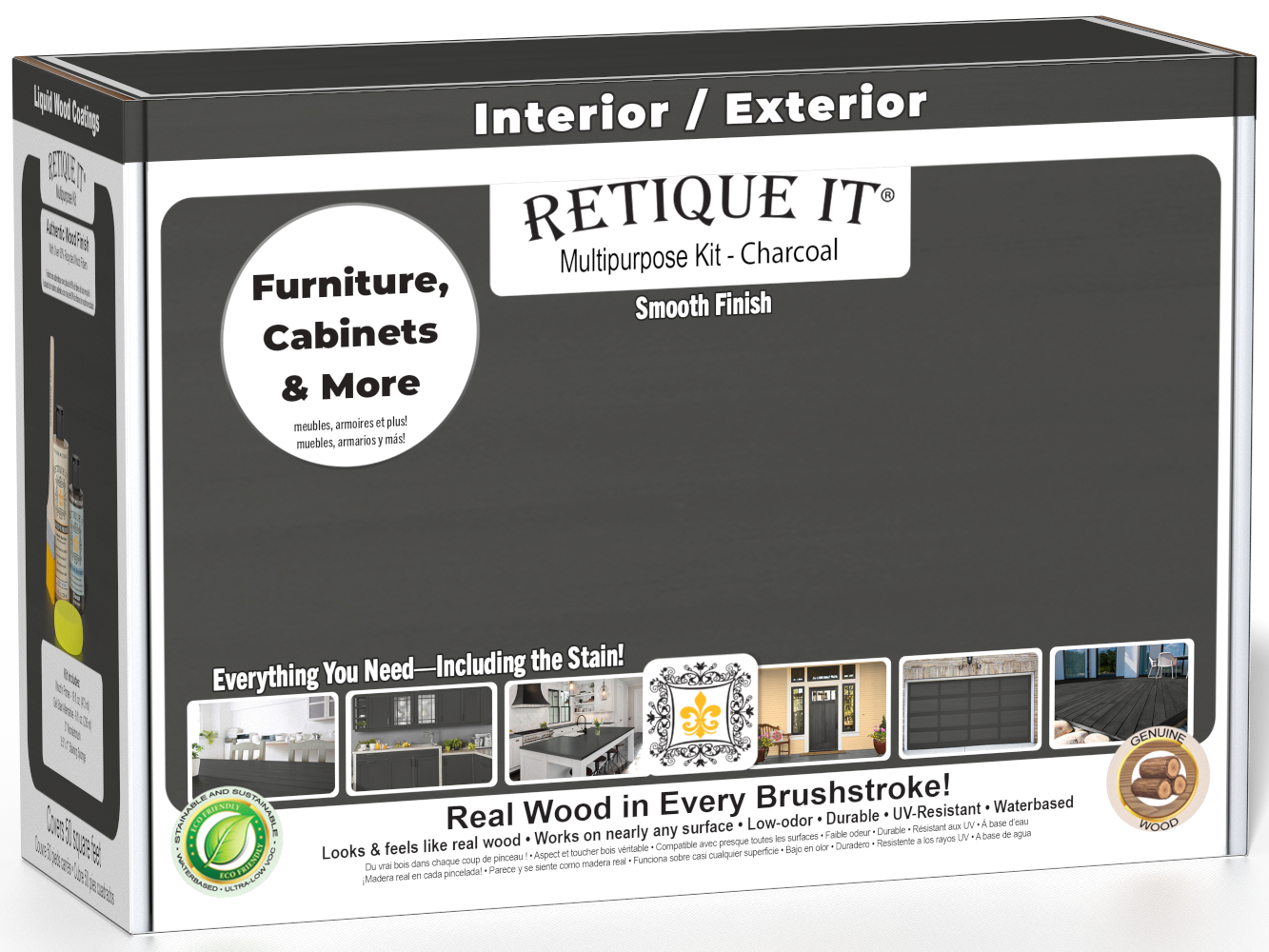 Multi-purpose Smooth Finish Kit - Charcoal