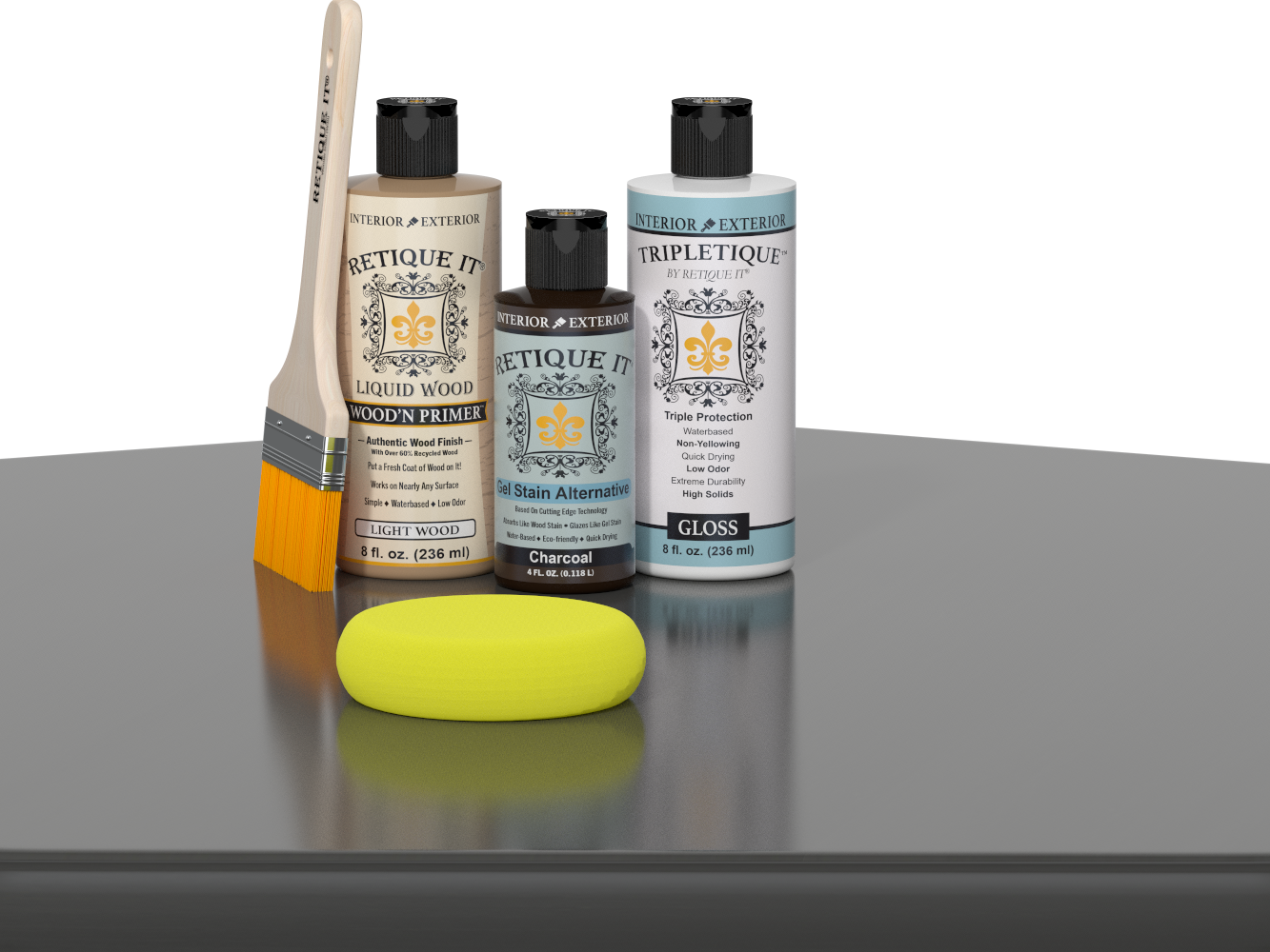 Multi-purpose Smooth Finish Kit - Charcoal - Interior Top Coat