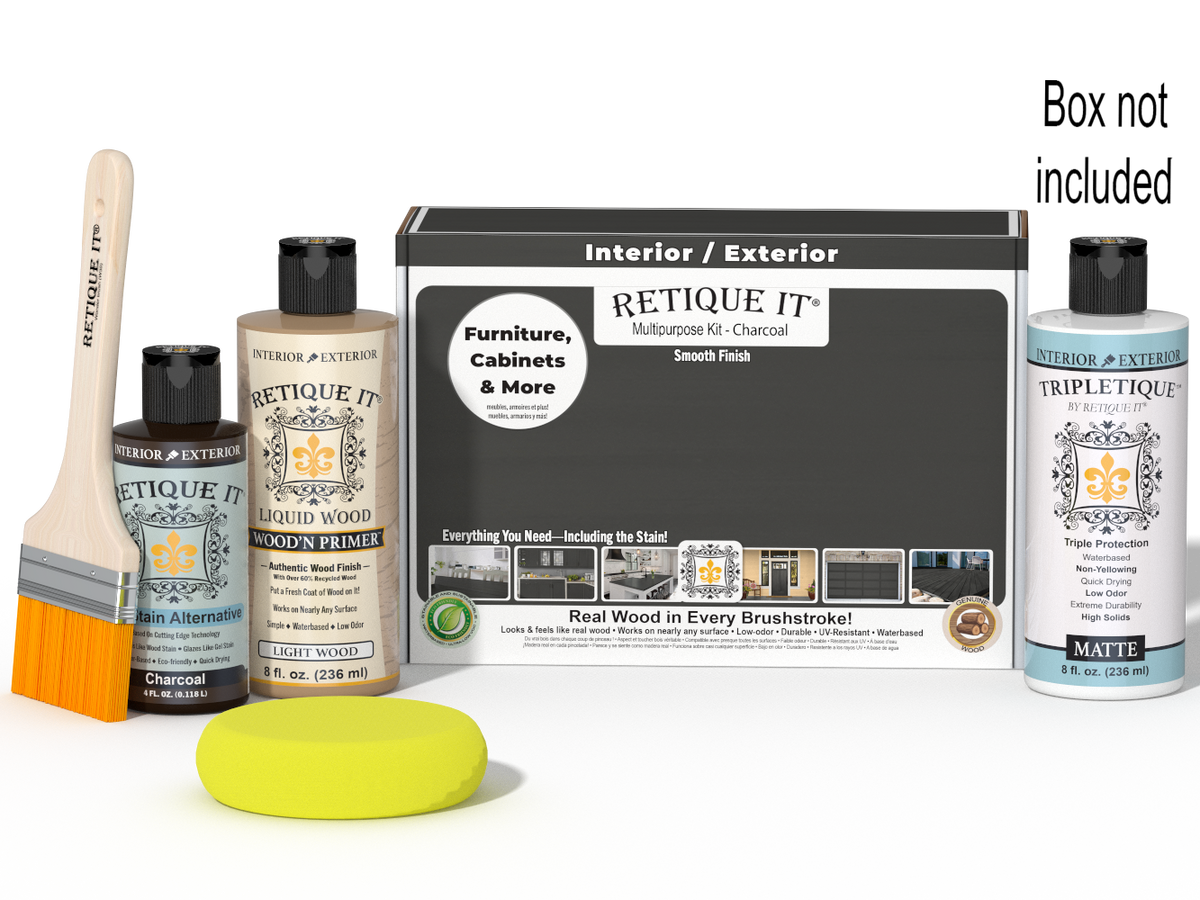 Multi-purpose Smooth Finish Kit - Charcoal - Interior Top Coat