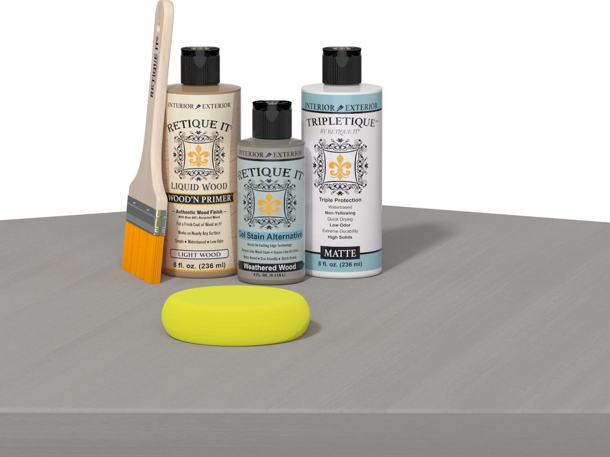 Multi-purpose Smooth Finish Kit - Weathered Wood - Interior Top Coat
