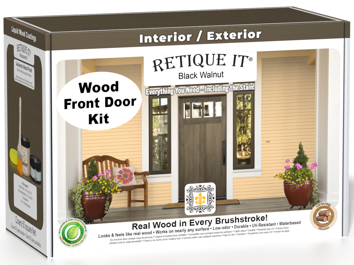 Wood'n Door Smooth Finish Kit - Black Walnut