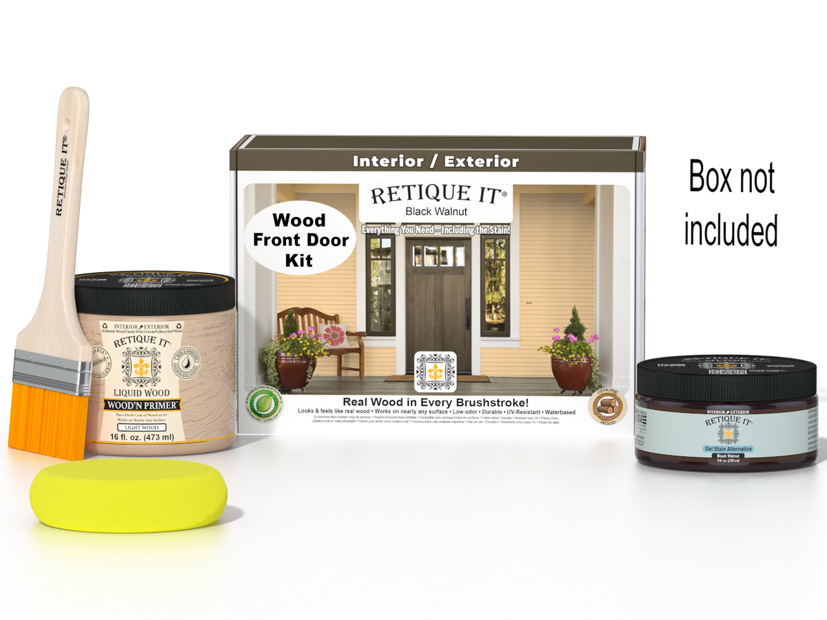 Wood'n Door Smooth Finish Kit - Black Walnut