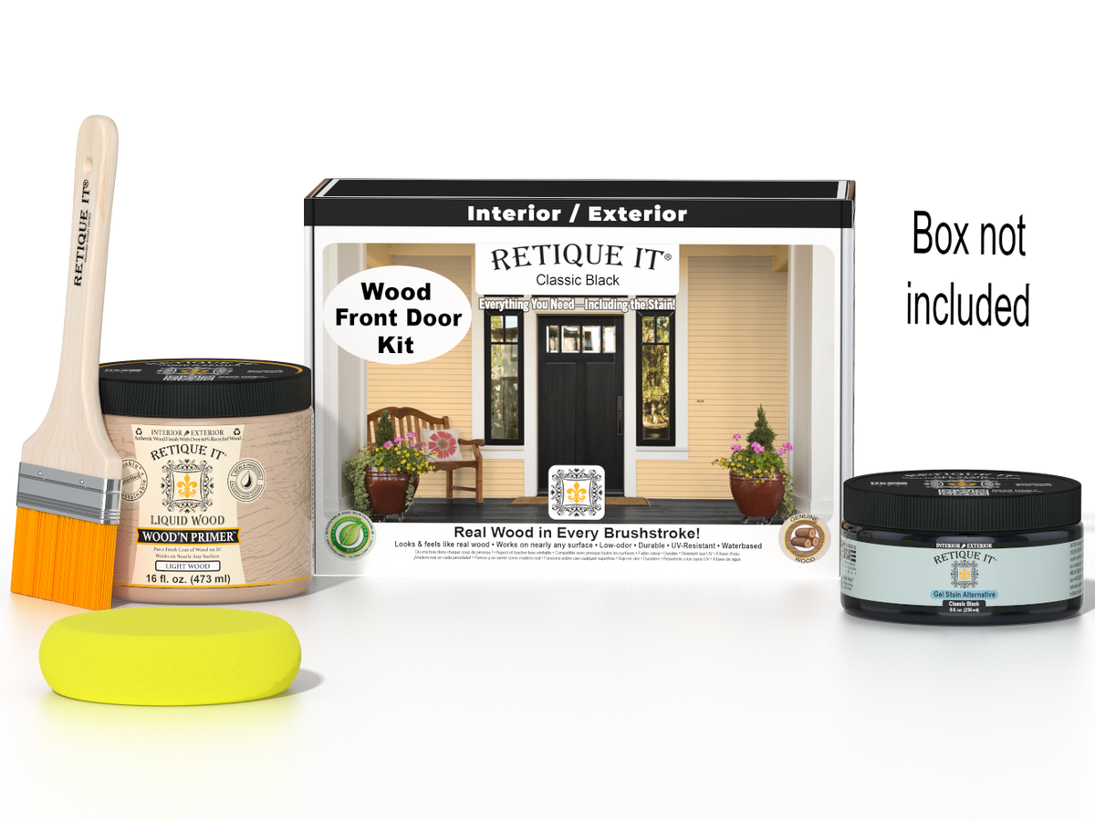 Wood'n Door Smooth Finish Kit - Classic Black