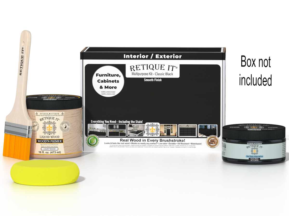 Multi-purpose Smooth Finish Kit (Med) - Classic Black