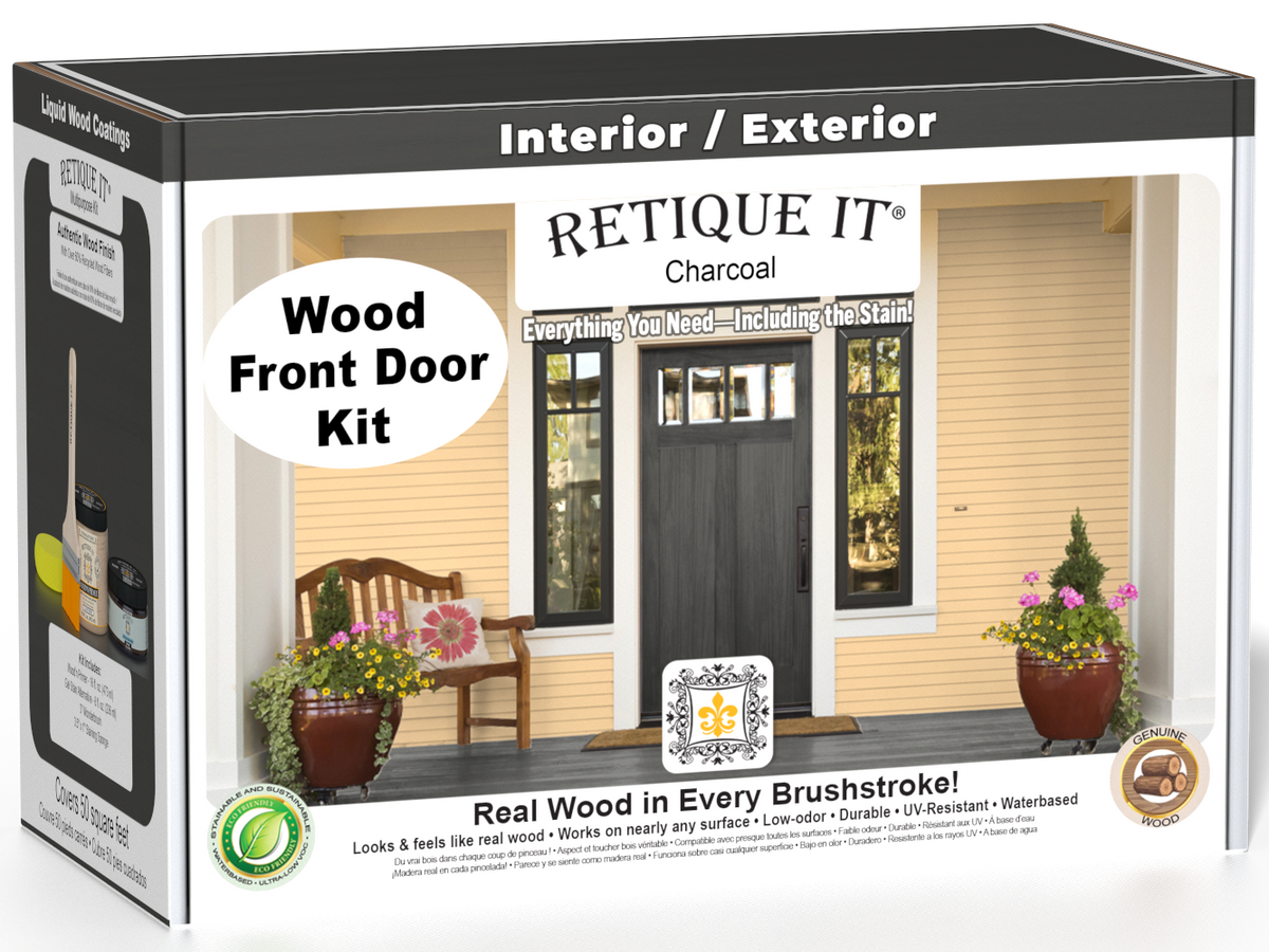 Wood'n Door Smooth Finish Kit - Charcoal