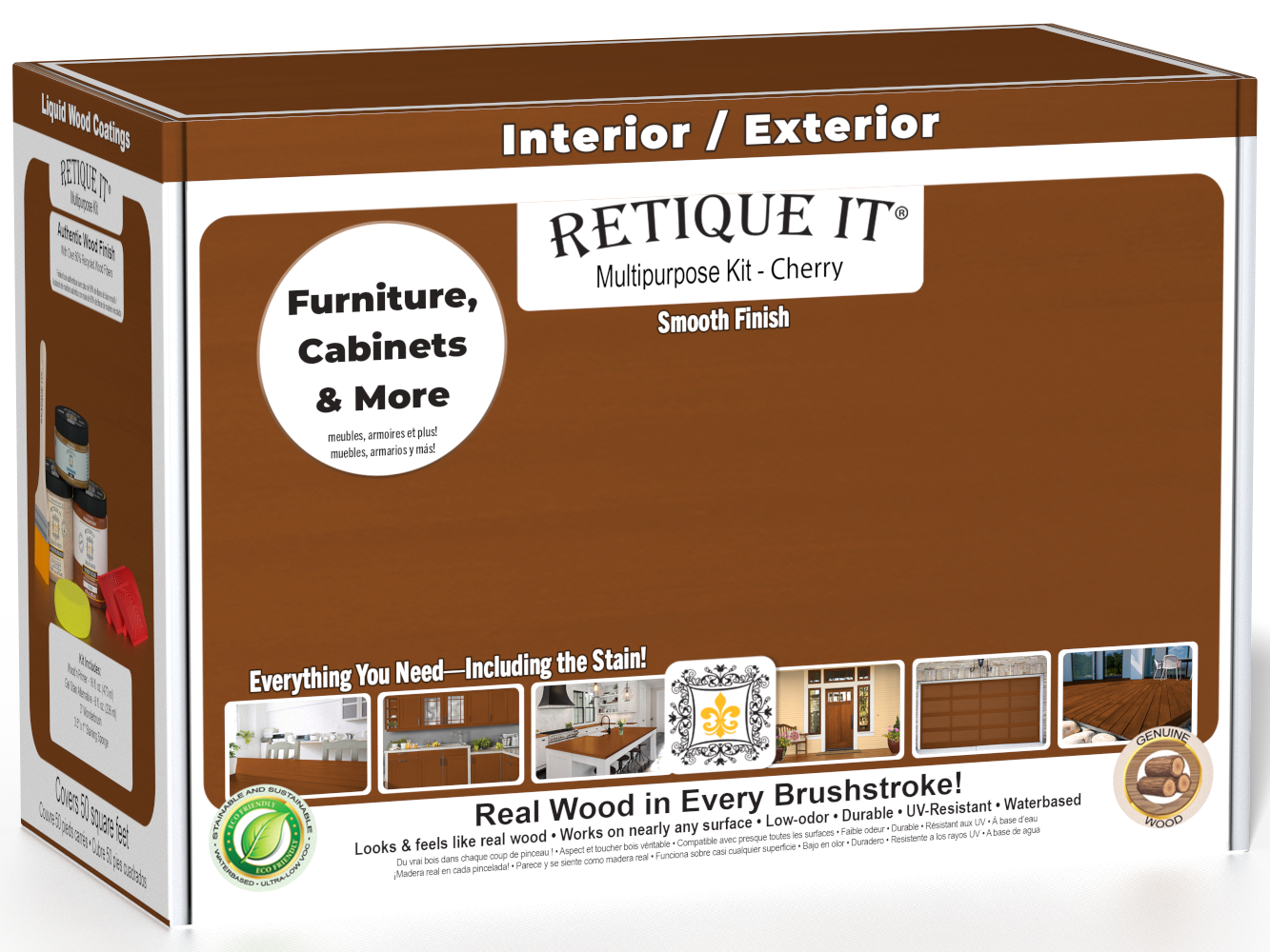 Multi-purpose Smooth Finish Kit (Med) - Cherry
