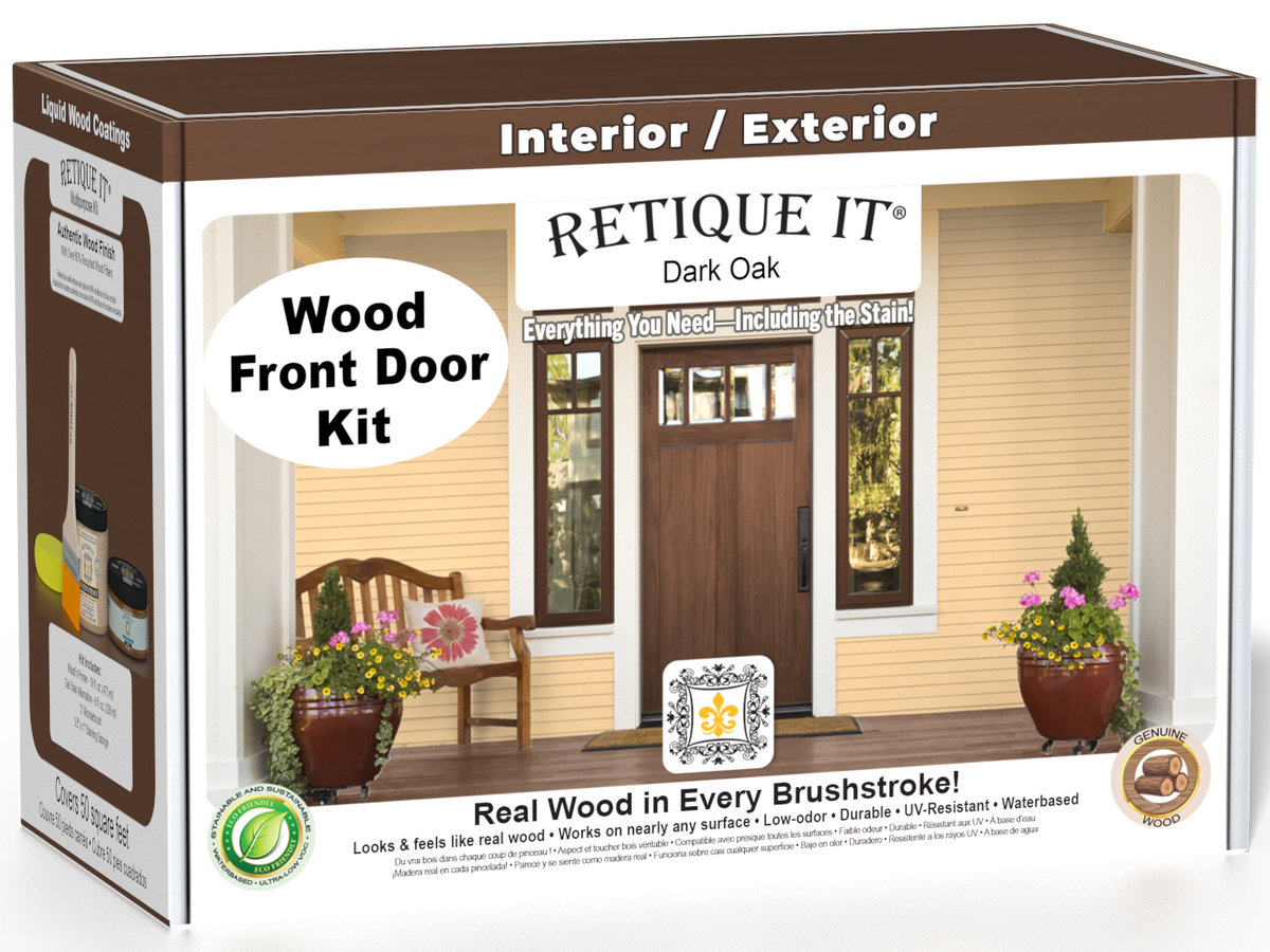 Wood'n Door Smooth Finish Kit - Dark Oak