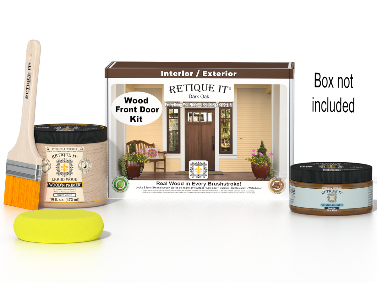 Wood'n Door Smooth Finish Kit - Dark Oak