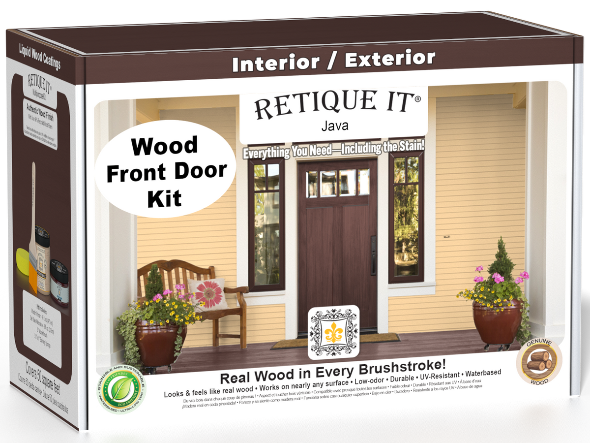 Wood'n Door Smooth Finish Kit - Java
