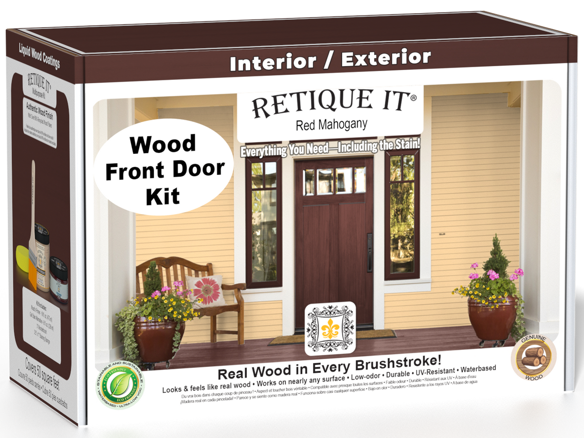 Wood'n Door Smooth Finish Kit - Red Mahogany