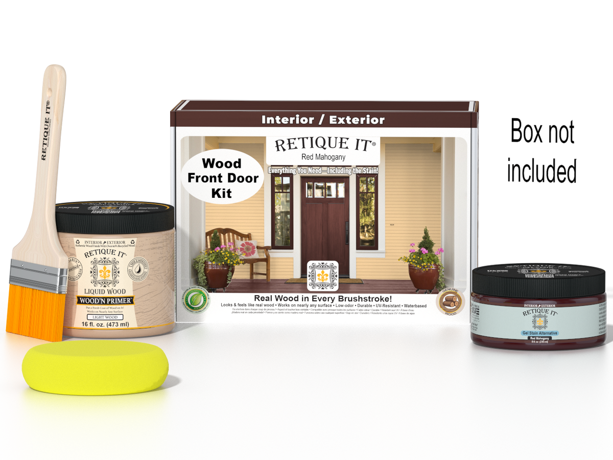 Wood'n Door Smooth Finish Kit - Red Mahogany