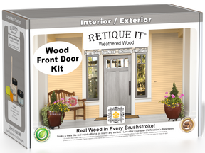 Wood'n Door Smooth Finish Kit - Weathered Wood — box hero