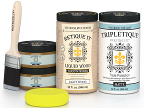 Multi-purpose Smooth Finish Kit (Large) - Pecan - Interior Top Coat