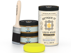 Large White Oak Wood'n Finish Kit by Retique It® for smooth, versatile wood finishing projects featuring a multi-purpose kit.