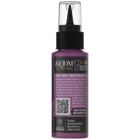 Retique It® Bloom Texture Paint 4pk in Mystic Plum, four paint containers shown from the back