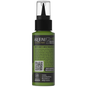 Retique It® Bloom Texture Paint 4pk in Verdant Pulse, showing the back of the packaging