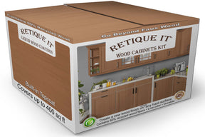 Wood'n Cabinet Kit - (48 Door / Smooth) - Dark Oak