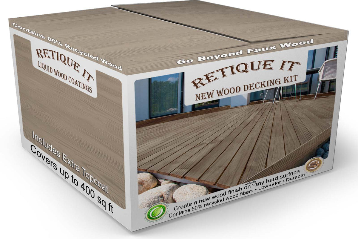 Decking Wood'n Kit - Weathered Wood - Retique It®