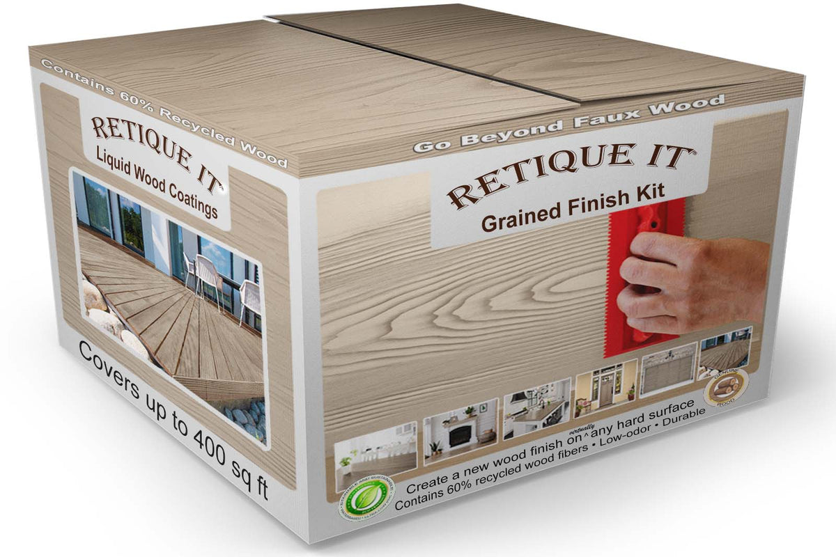 Multi-purpose Wood'n Kit (4x Lg) - Weathered Wood - Interior Top Coat