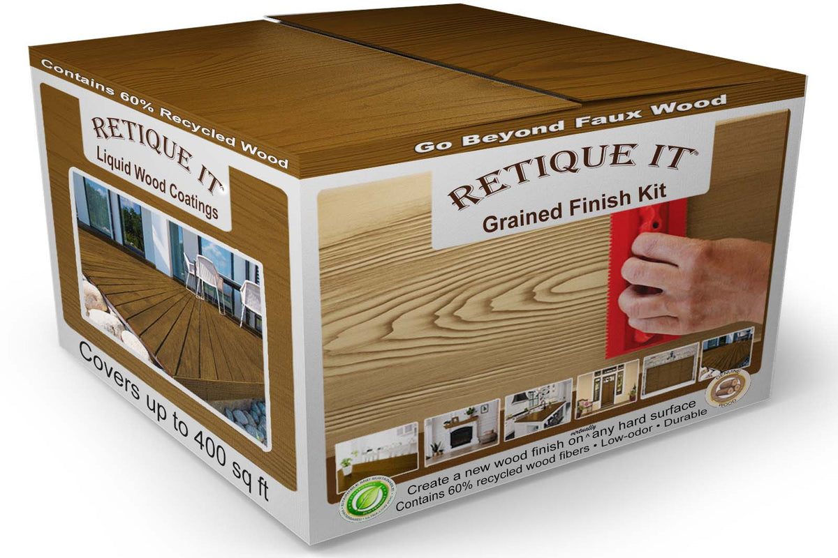 Multi-purpose Wood'n Kit (4x Lg) - Dark Pecan - Interior Top Coat