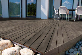 Retique It Multi-purpose Smooth Finish Kit (Large) in Harbor Gray for wood decking with a sleek, smooth finish.