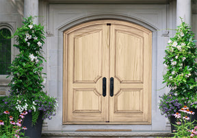 Wood'n Finish Front Door Kit (Double) - White Oak