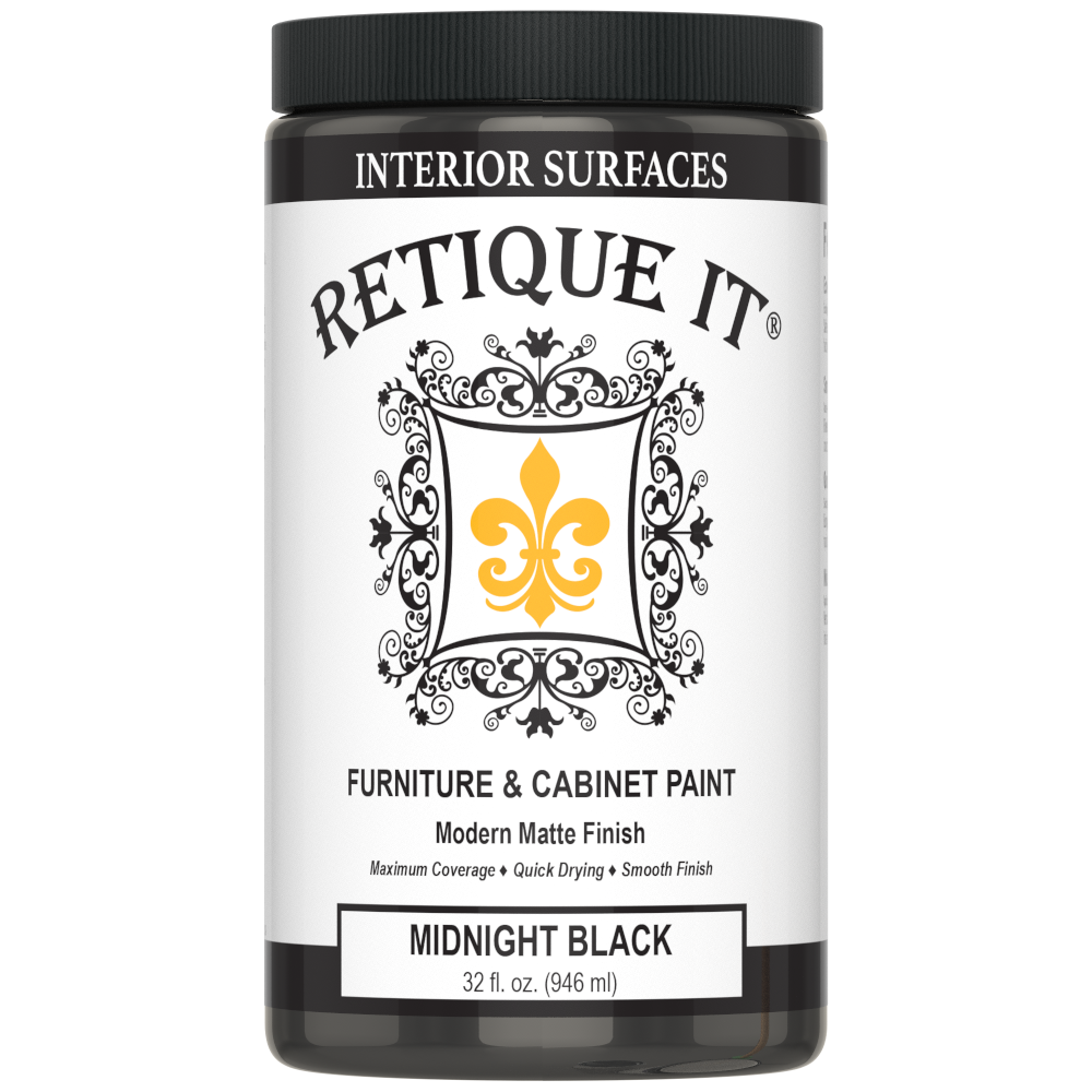 Furniture & Cabinet Paint - Midnight Black