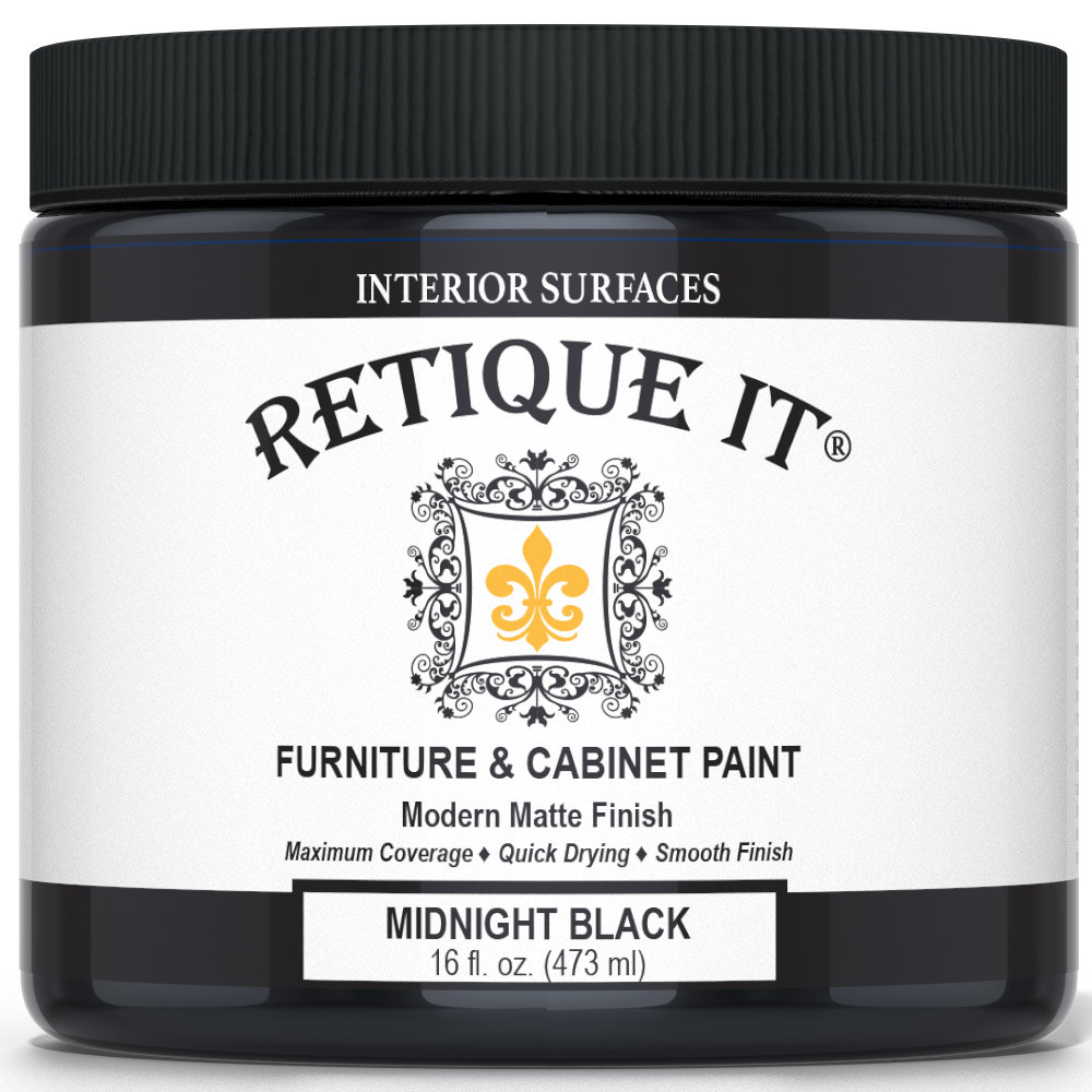 Furniture & Cabinet Paint - Midnight Black