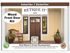 Wood'n Finish Front Door Kit - Java