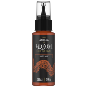 DecoArt Bloom Texture Paint in Molten Ochre, front-facing container image