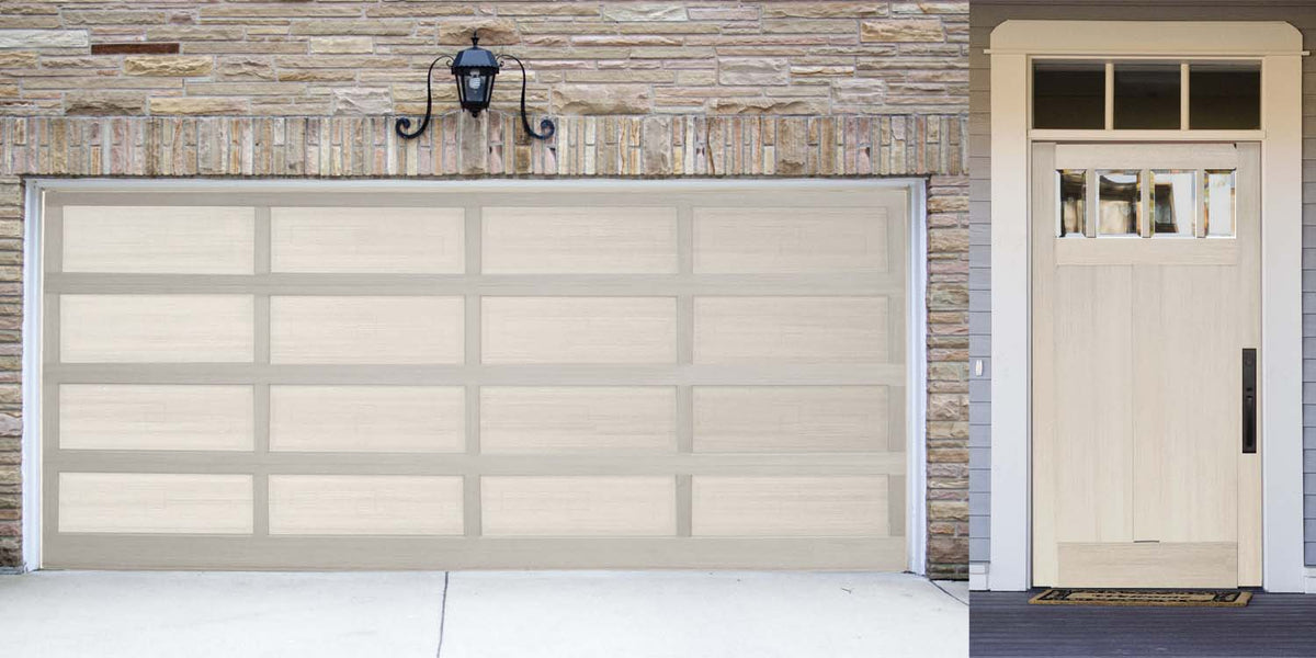 Wood'n Door Smooth Finish Kit (Garage Door) - White Wash