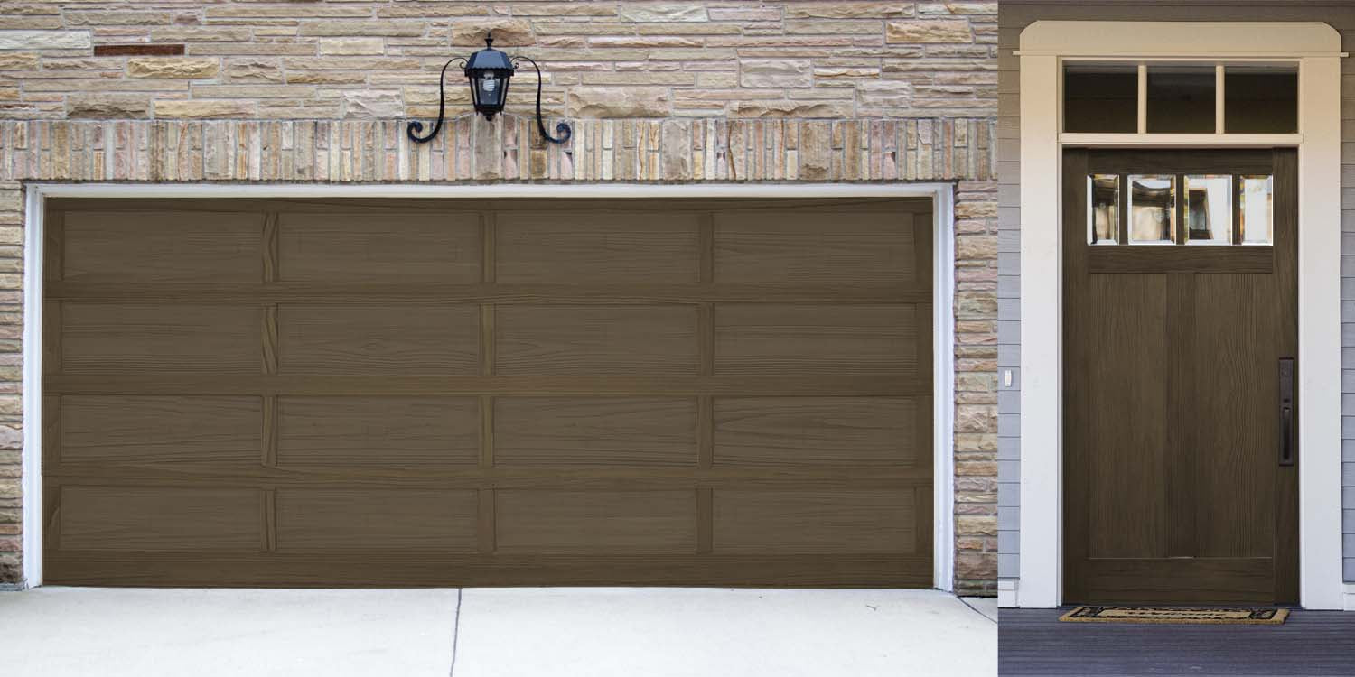Wood'n Door Kit (Front & Garage Door) - Charcoal