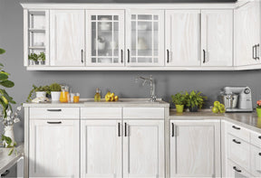 Wood'n Cabinet Kit (12 Door / Grained) - White Wash