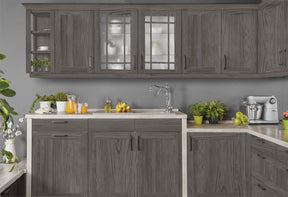 Retique It Wood'n Kit Large in Harbor Gray for interior kitchen cabinets, featuring wood finish and top coat application.