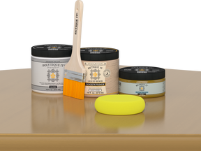 Wood'n Door Smooth Finish Kit - Old Oak — Gloss kit contents