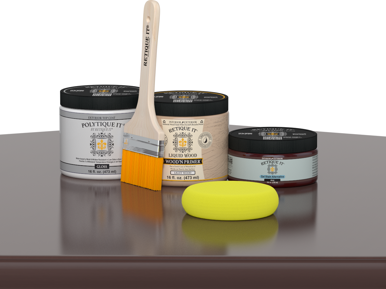 Multi-purpose Smooth Finish Kit (Med) - Java - Exterior Top Coat