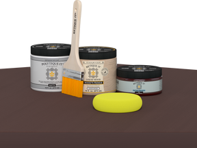 Wood'n Door Smooth Finish Kit - Java — Matte kit contents