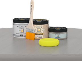 Wood'n Door Smooth Finish Kit - Weathered Wood — Satin kit contents