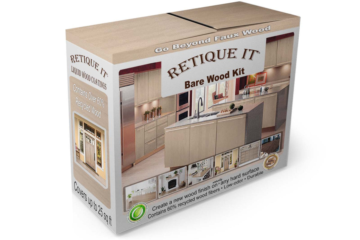 Bare Wood Kit - Light Wood - Exterior Top Coat